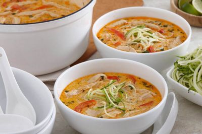 Chicken soup with vermicelli